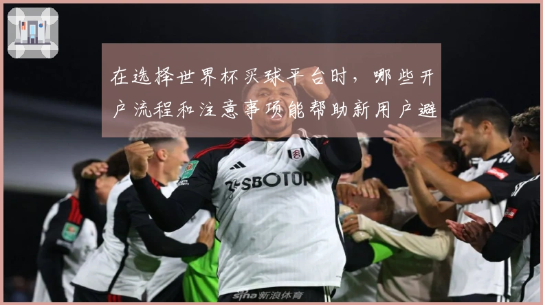 在选择世界杯买球平台时,哪些开户流程和注意事项能帮助新用户避坑?
