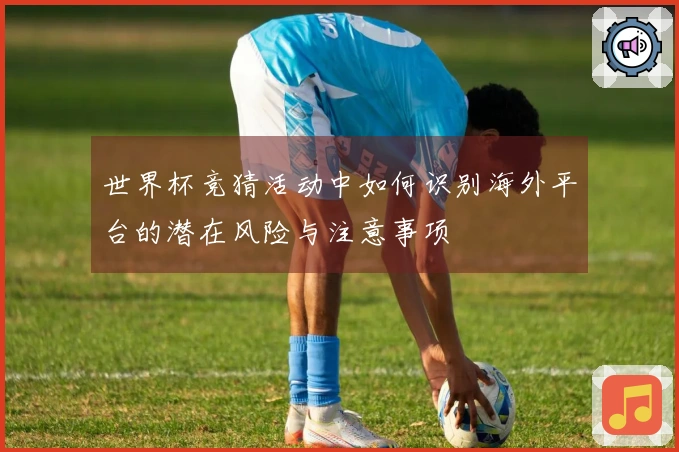 世界杯竞猜活动中如何识别海外平台的潜在风险与注意事项