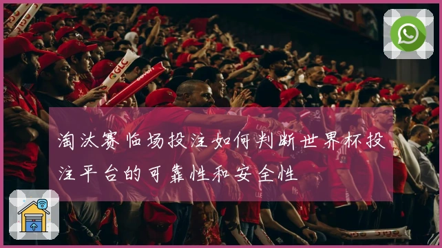 淘汰赛临场投注如何判断世界杯投注平台的可靠性和安全性